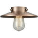 Franklin Restoration Railroad LED 8 inch Antique Copper Mini Pendant Ceiling Light, Franklin Restoration